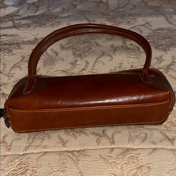 🔥 FINAL SALE 🔥 NWOT FIRENZE Genuine Italian Leather purse Deep Chocolate Brown - Picture 4 of 11